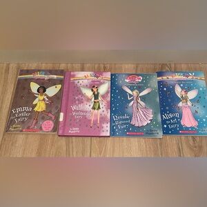 4 Rainbow Magic Fairy books!